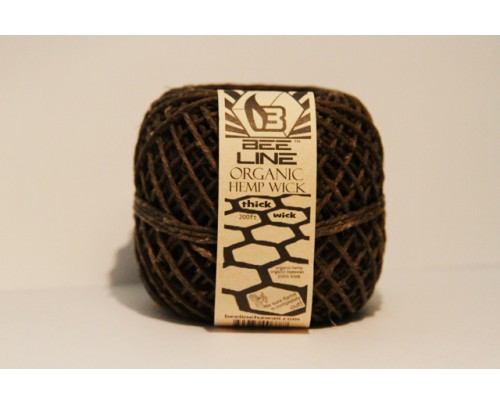 Bee Line Hemp Wick Spool - Thick (Various Options Available)