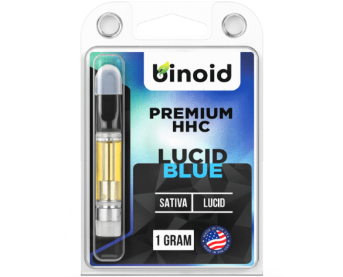  Binoid HHC Vape Cartridges - Lucid Blue Hemp Strain
