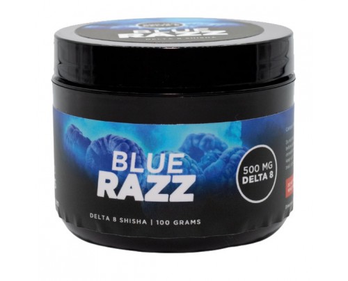 Concentrated Concepts  Hookah D8 THC Shisha - Blue Razz 500mg | FREE Shipping!