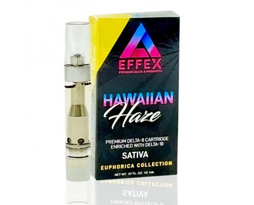 Delta 10 THC Vape Cartridge Hawaiian Haze - Delta Effex