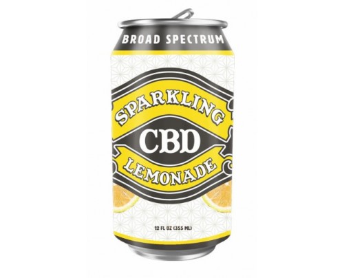 Sparkling CBD Soda Lemonade Flavor Beverage