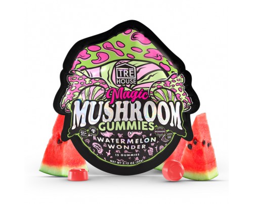 Magic Shroom Gummies - Tre House Watermelon Wonder