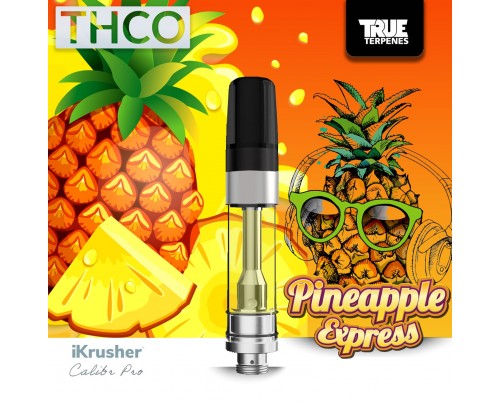 Bearly Legal Hemp Pineapple Express THC-O Acetate Vape Carts 