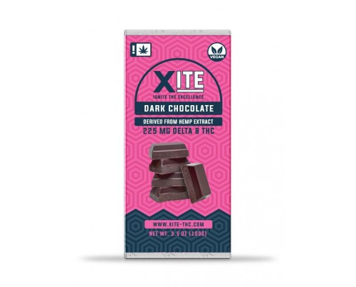 XITE Delta-8 THC Dark Chocolate Bar