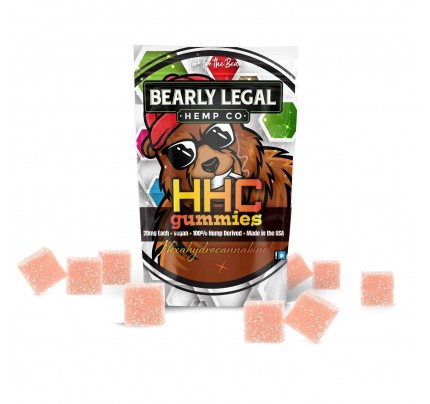 HHC Gummies | Mango Guava Pineapple | 500mg | Bearly Legal Hemp