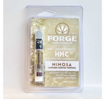 Forge Hemp HHC Carts | 1 Gram Mimosa Strain Terpenes | FREE Shipping!