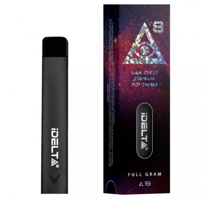 iDELTA8 Diamond – Disposable Pure Delta-8 THC Full Gram Vape Pen