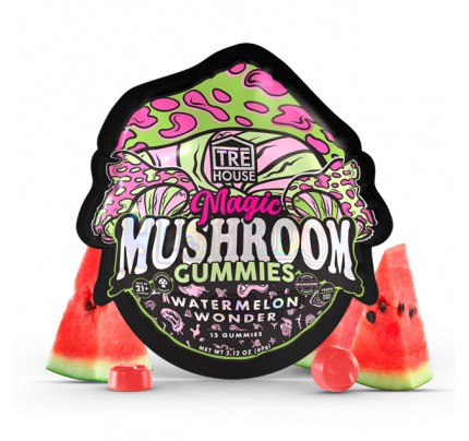 Magic Shroom Gummies - Tre House Watermelon Wonder 