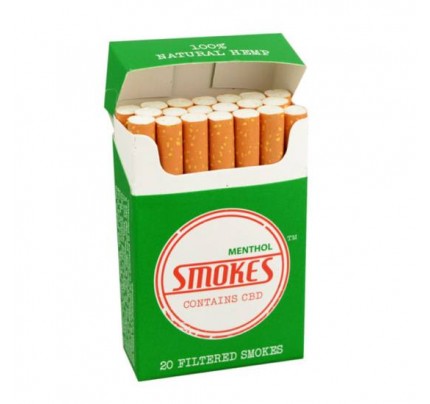 Hemp Smokes CBD Cigarettes Menthol Flavor Packs - FREE Shipping!